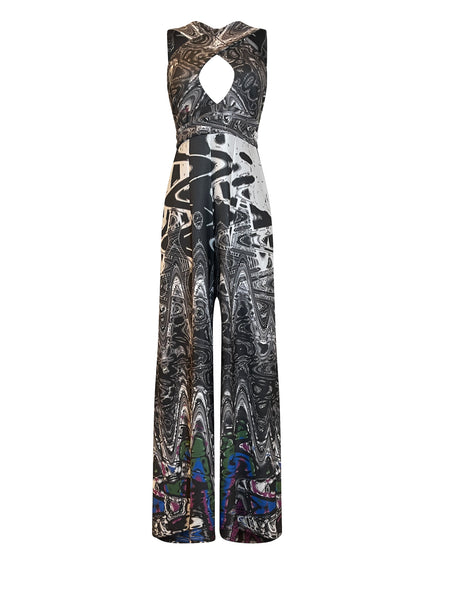 TAMMI BK abstract print jumpsuit