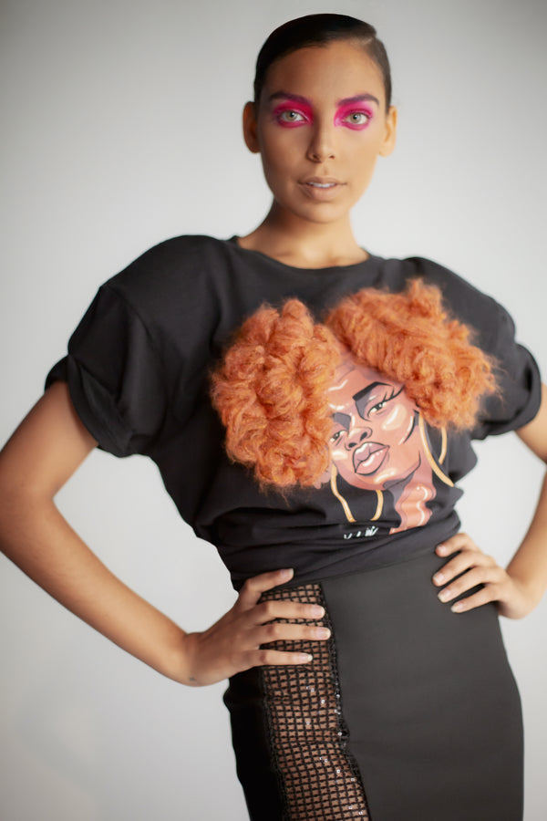 Kimberly Goldson FW2020 Hairitage collection focused on black women's hair