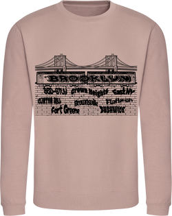 LIMITED EDITION BK CREW - DUSTY PINK