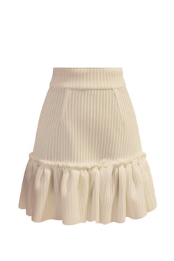 EMMI off white mini skirt