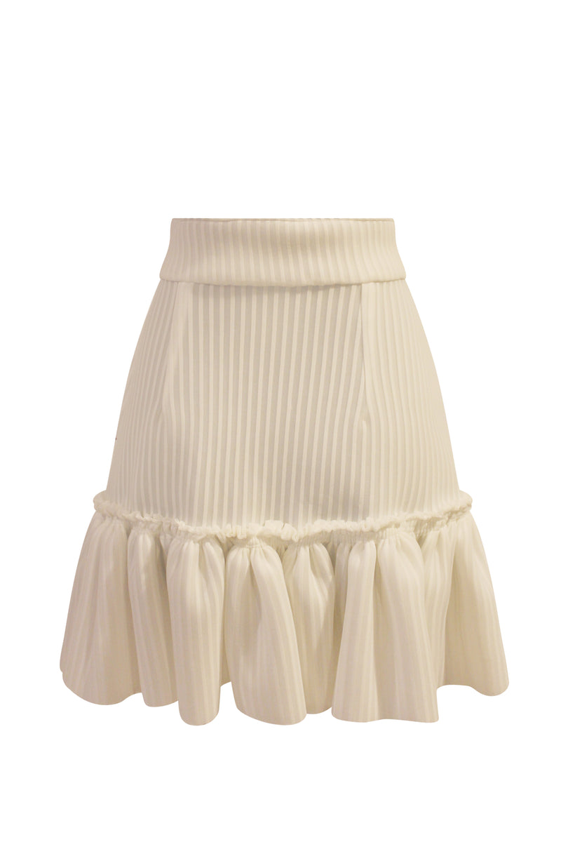 EMMI off white mini skirt